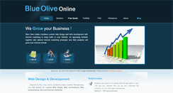 Desktop Screenshot of blueoliveonline.com